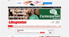 Desktop Screenshot of lansposten.se